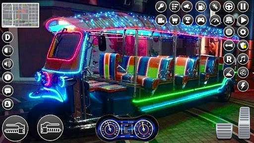 Auto rickshaw driving game 3d screenshot 3