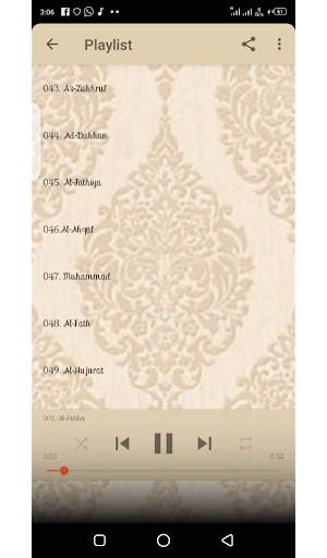 Mishary Al-Afasi Full Quran Offline MP3 screenshot 1