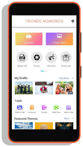 Friends Memory Video Maker With Music screenshot 7