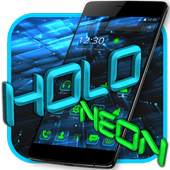 Holo Launcher Black Tech Theme 1.1.3