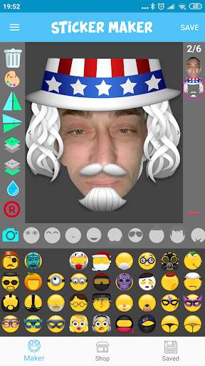 YouMoji - Photo Sticker Maker for WhatsApp screenshot 1