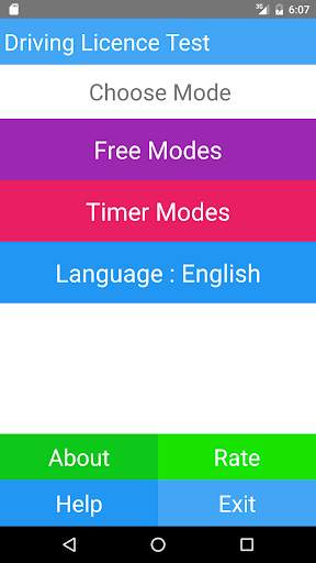 Driving Licence Test - English screenshot 1