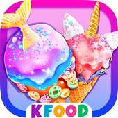 Unicorn Chef: Mermaid Mermicorn Girl Cooking Games logo