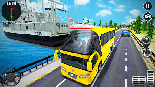 Drive Modern Bus 2021: Multistory New Bus Games screenshot 5