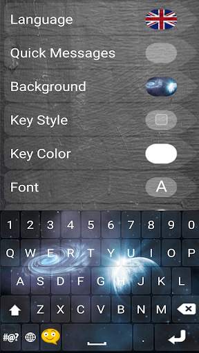 Flash Keyboard - Theme & Emoji скриншот 1