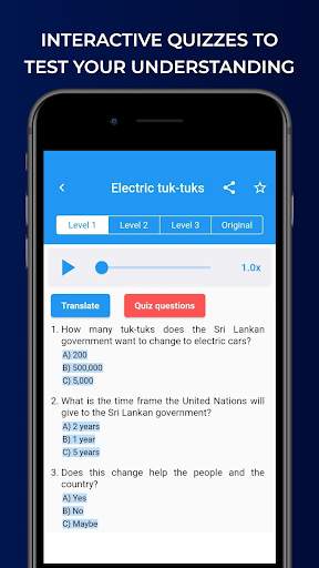 News in Levels: Learn English screenshot 3