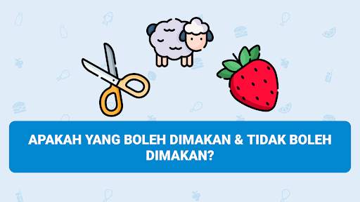 Makanan: Boleh dimakan & Tidak screenshot 1