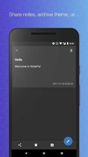 NotePal - Material Design Notepad 3 تصوير الشاشة