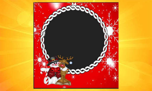 DIY Christmas Photo Frame with CUTE Stickers! screenshot 2