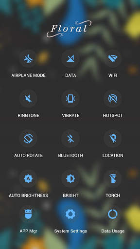 Beautiful Floral APUS Launcher theme screenshot 3