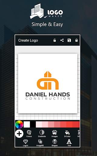 Logo Maker Free - Construction/Architecture Design screenshot 4