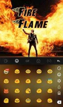 Live 3D Fire Flame Keyboard Theme screenshot 3
