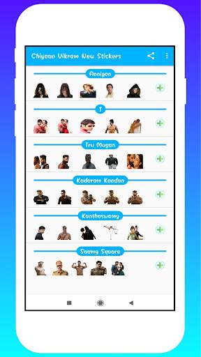 Chiyaan Vikram New Stickers screenshot 2