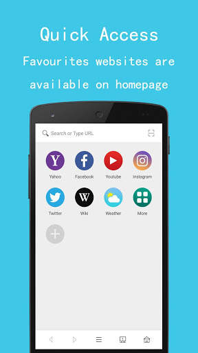 MC Browser - privacy and security browser screenshot 1