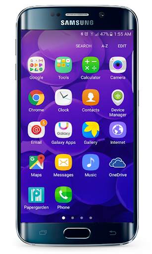 Galaxy S8 launcher theme screenshot 3