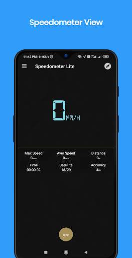 GPS Speedometer Lite screenshot 3