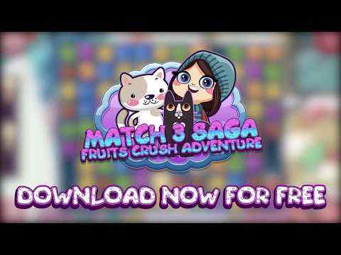Match 3 Saga - Fruits Crush Adventure screenshot 1