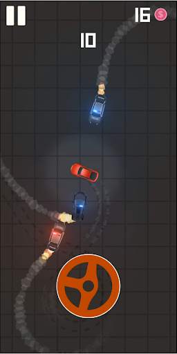 Car vs Cops : Evolution (Steering Wheel Mode) स्क्रीनशॉट 2