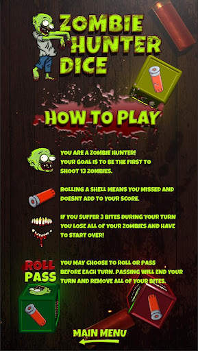 Zombie Hunter Dice screenshot 2