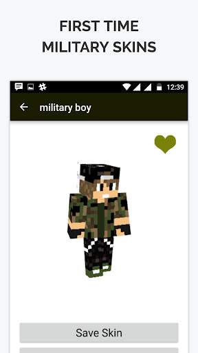 Military Skin for Minecraft PE screenshot 1