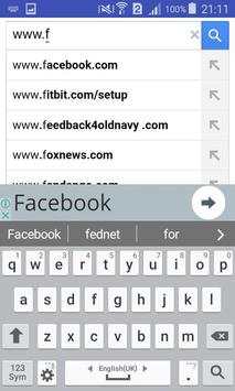 Fast Browser screenshot 2