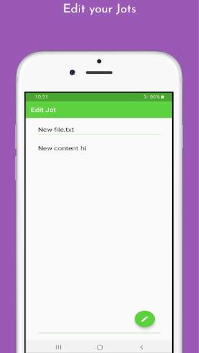 Jotter Lite - A Simple Notepad screenshot 4