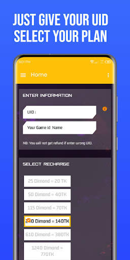 4x Tahmid Shop - TopUp Game BD screenshot 3