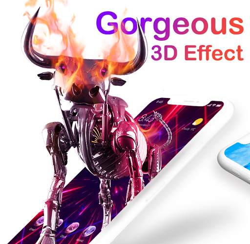 U Launcher 3D:temas 3D screenshot 1