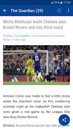 Chelsea Football News screenshot 2