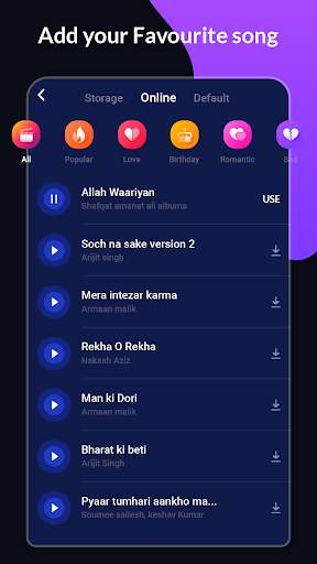 Photo video maker with music screenshot 5