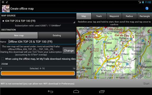 MyTrails screenshot 11