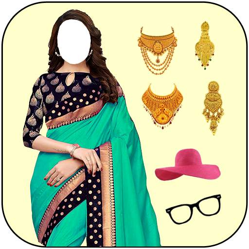 Women New Sarees Photo Montage 1.2
