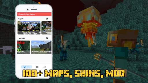 MCPE Mods - Maps, Skins, Addons for Minecraft screenshot 1