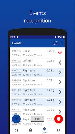 IterTrax Lite, GPS logger for cars and motorbikes screenshot 3