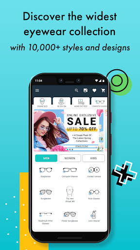 Lenskart: Eyeglasses, Sunglasses, Contact Lenses screenshot 1