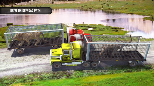 Animal Transporter Offroad Drive screenshot 5