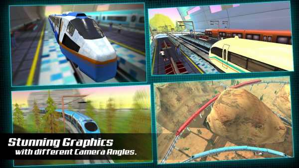Racing in Train -  Games screenshot 5
