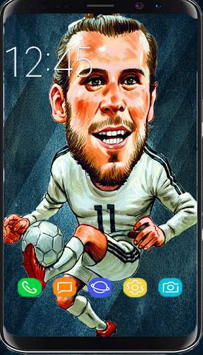 Football players caricature wallpapers screenshot 1