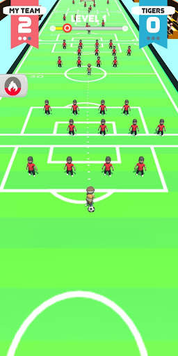 game sepak bola gila 3d screenshot 1