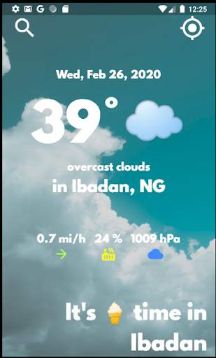 Weather Now screenshot 1