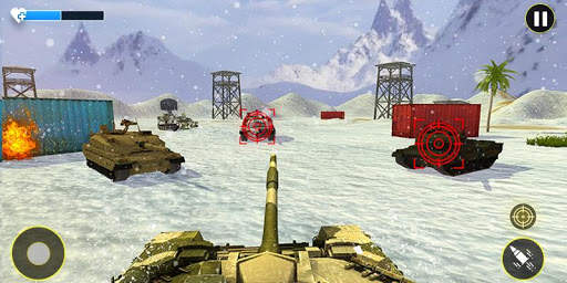 Tank vs Missile Fight-War Machines battle screenshot 2