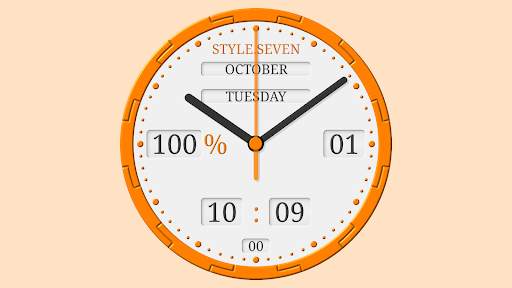 Animated Analog Clock-7 screenshot 7