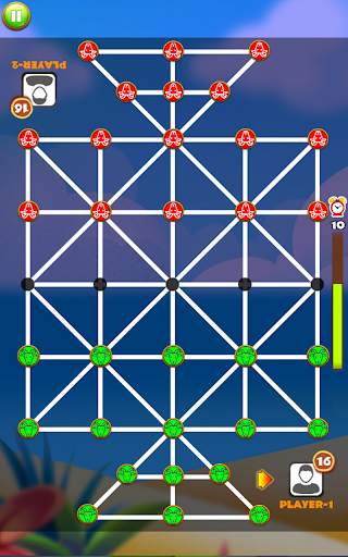 Tiger Vs Goat Multiplayer - Tiger trap screenshot 1
