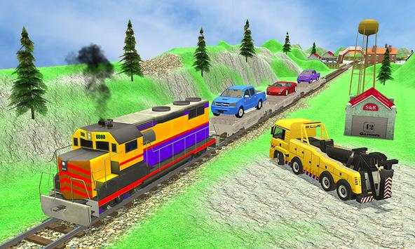 Car Cargo Train Transport 2018 screenshot 1
