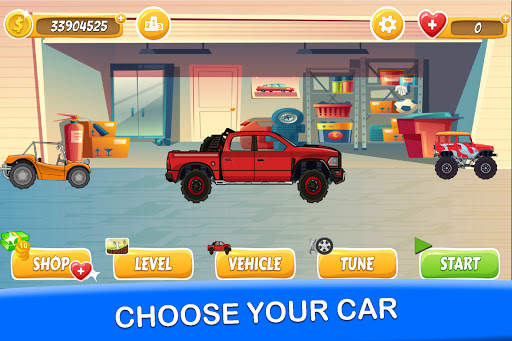 Nitro Racing - Offroad Hill Climb Adventure 4 تصوير الشاشة