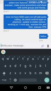 Messenger for Wansaw screenshot 8
