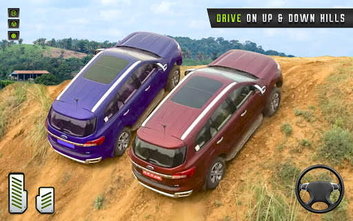 Offroad Mountain Prado Car 4x4 Driving Simulator screenshot 5