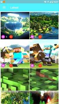 HD Wallpapers Minecraft 4K screenshot 2