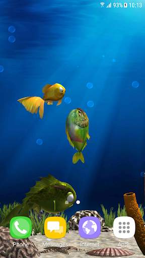 Aquarium Fish 3D Wallpaper screenshot 1