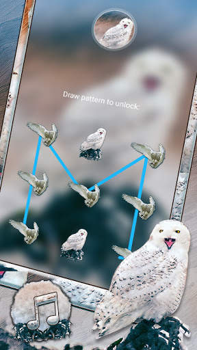 Snowy Owl Launcher Theme screenshot 4